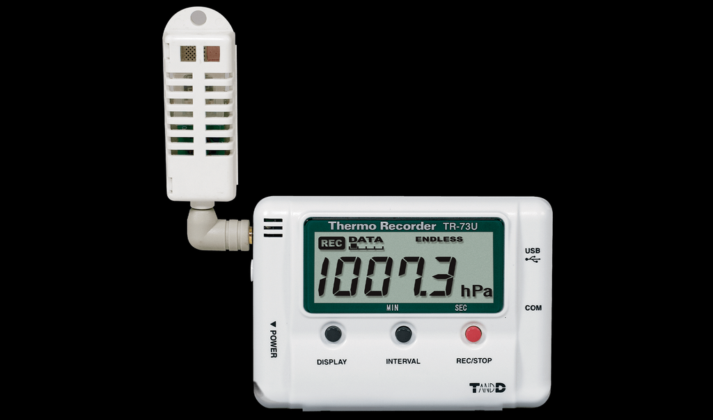 Registrador de Temperatura, Humedad, Presion Barometrica