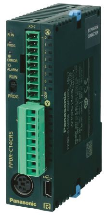 PLC Serie FP0R, 8 ent, 6 Sal. rele, con puerto RS485, 16K, USB