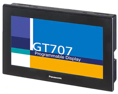 GT707 7&quot; Touch screen Color RS232C Black, 24VDC , SD CARD Panasonic