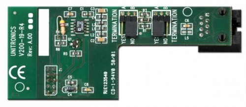 V200-19-RS4-X1 puerto de comunicación RS232/RS485 (aislado) para V560, V570, V1040 y/o V1210