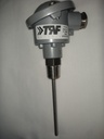 Transmisor de Temperatura Tipo RTD (PT-100) bulbo de 4&quot;x 6 mm