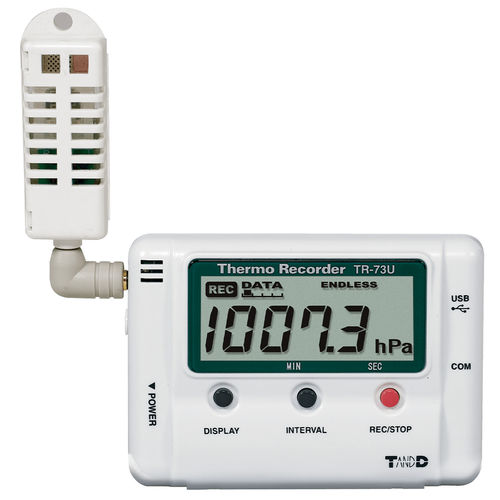 Registrador de Temperatura, Humedad, Presion Barometrica