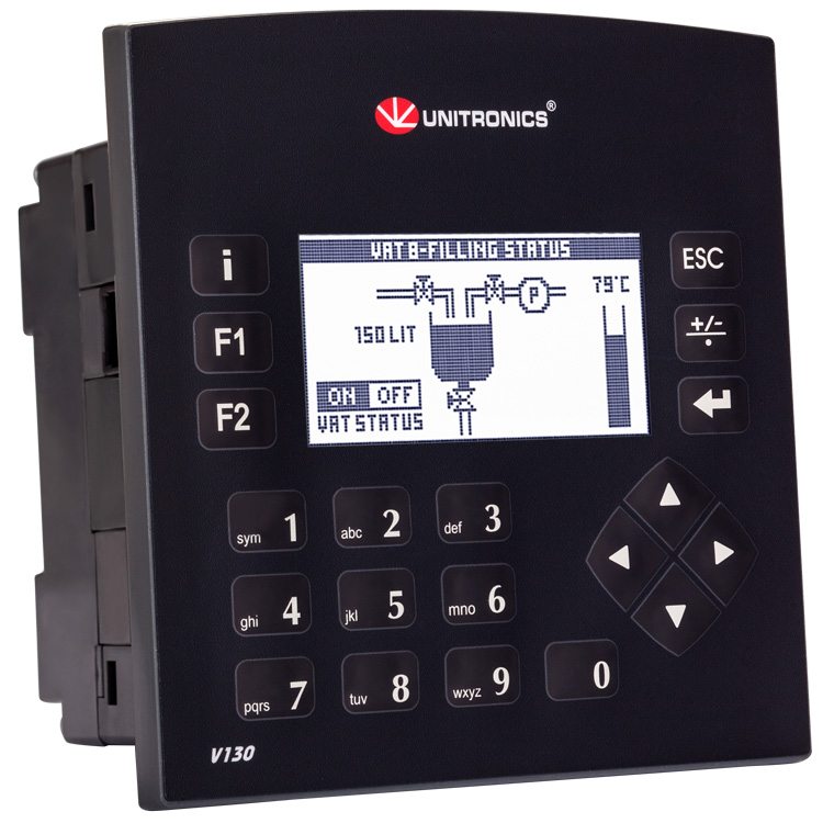 F-V130UD FRONT V130, LOGO,DISPLAY