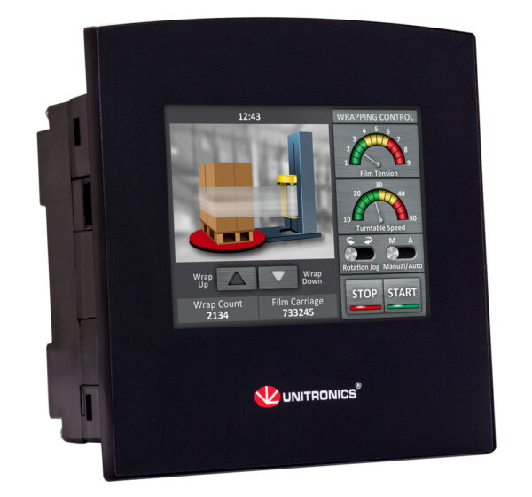SM35-J-TA22 OPLC SAMBA de 3.5" COLOR,12/8 I/O,2A,3HS
