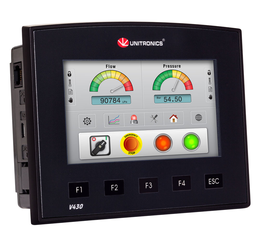 V430-J-T38 PLC VISION 4.3" touch color I/O