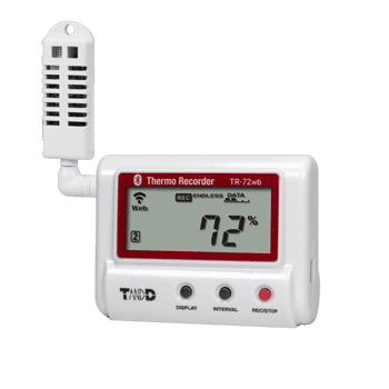 Registrador de Temperatura y Humedad WiFi, Bluetooth