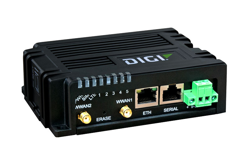 Router Celular Digi IX10 - LTE, CAT-4, 3G/2G fallback, Single Ethernet, RS-232/485, sin accesorios