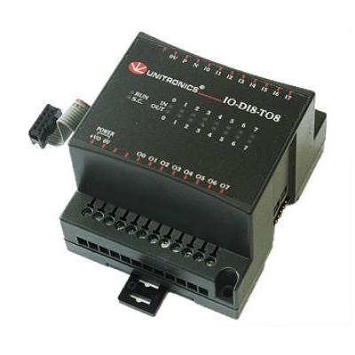 [IO-DI8-TO8] IO-DI8-TO8 Módulo expansión 8 entradas 8 salidas transistor