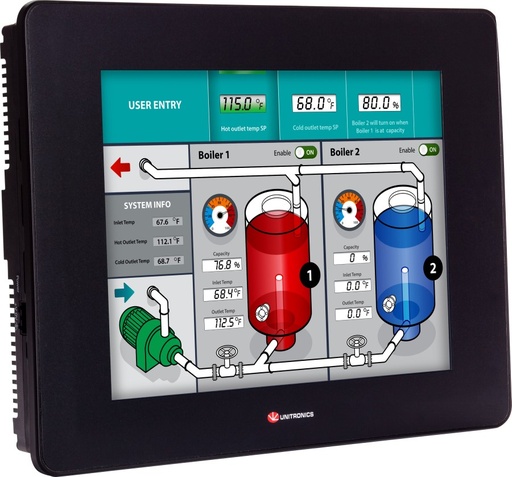 [USP-104-B10] USP-104-B10 UniStream 10.4” HMI PANEL con funcionalidad Unicloud habilitada 