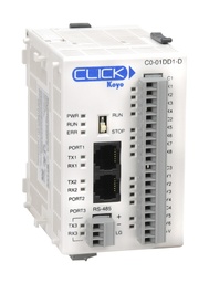 [C0-01DD1-D] Micro PLC CLICK estándar de 8 entradas digitales y 6 salidas digita